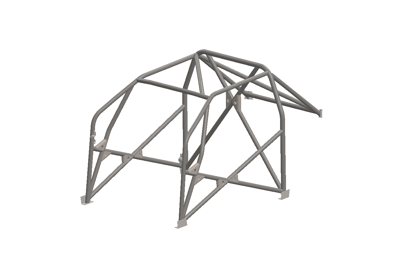 FIA-gecertificeerde rolkooi voor BMW F22 2-serie, ontworpen volgens FIA Homologatie Reglement voor maximale veiligheid, chassisstijfheid en pasvorm.